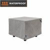 Modern Leisure Garrison Square Fire Pit Table Cover, Waterproof, 32 in. Square x 22 in. H, Granite 3107